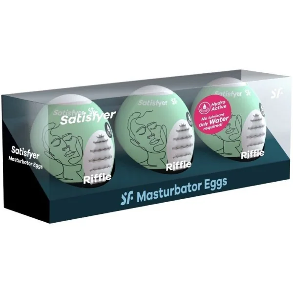 3 Masturbator Eier Riffle von Satisfyer Eggs kaufen | Fesselliebe