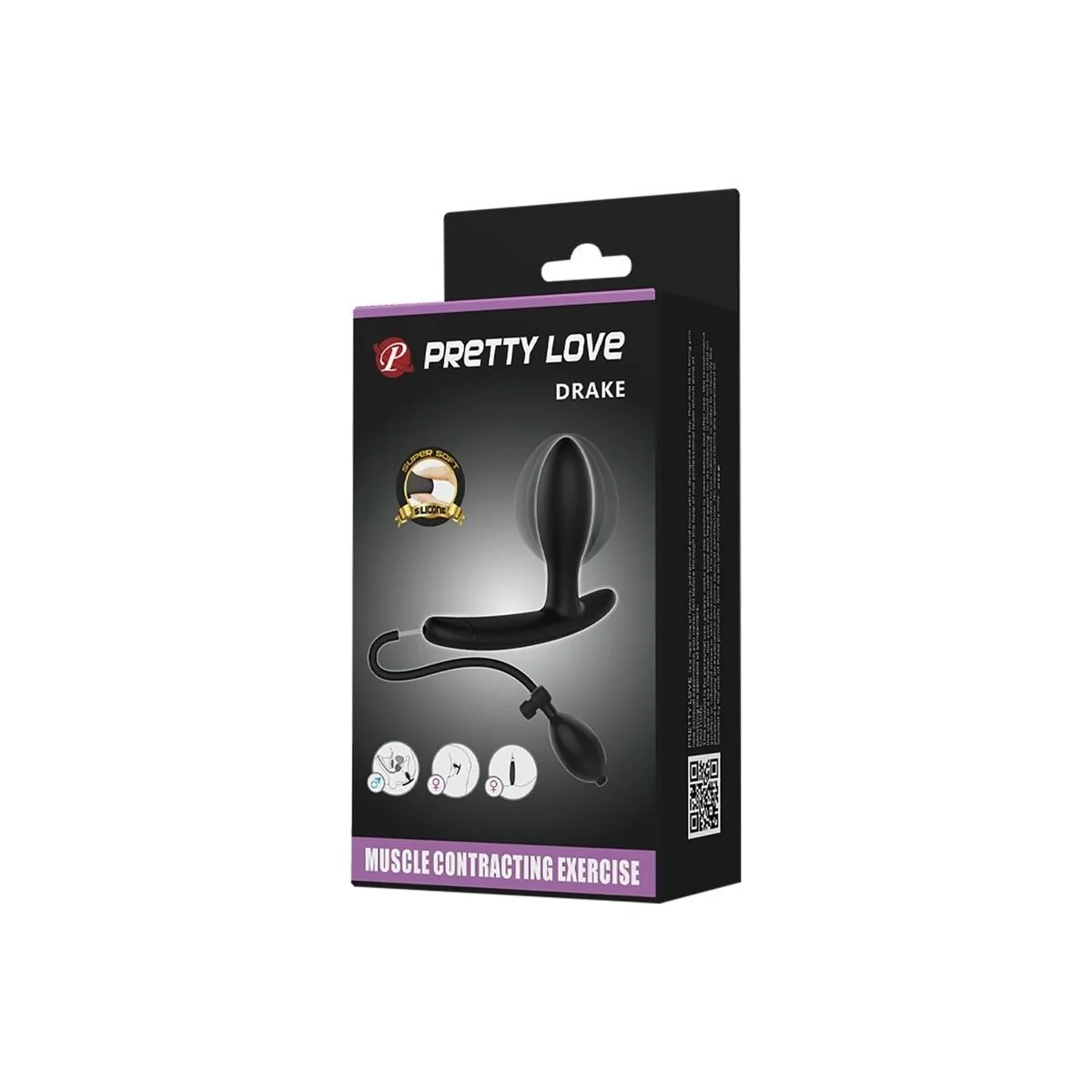 Drake Aufblasbarer Analstecker von Pretty Love kaufen | Fesselliebe