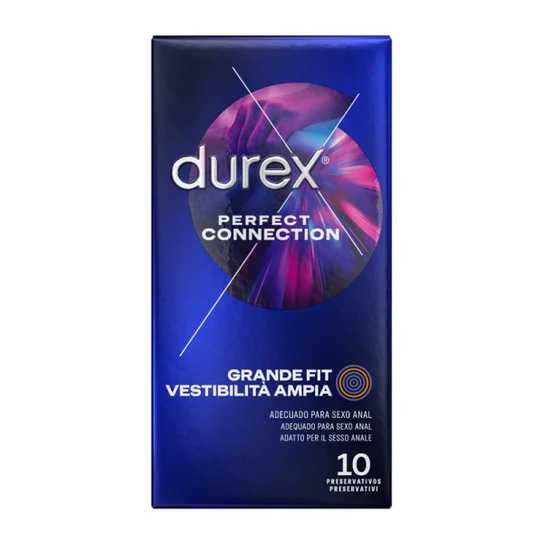 Perfect Connection Silikon Extra Schmierung 10 Stück von Durex Condoms kaufen | Fesselliebe