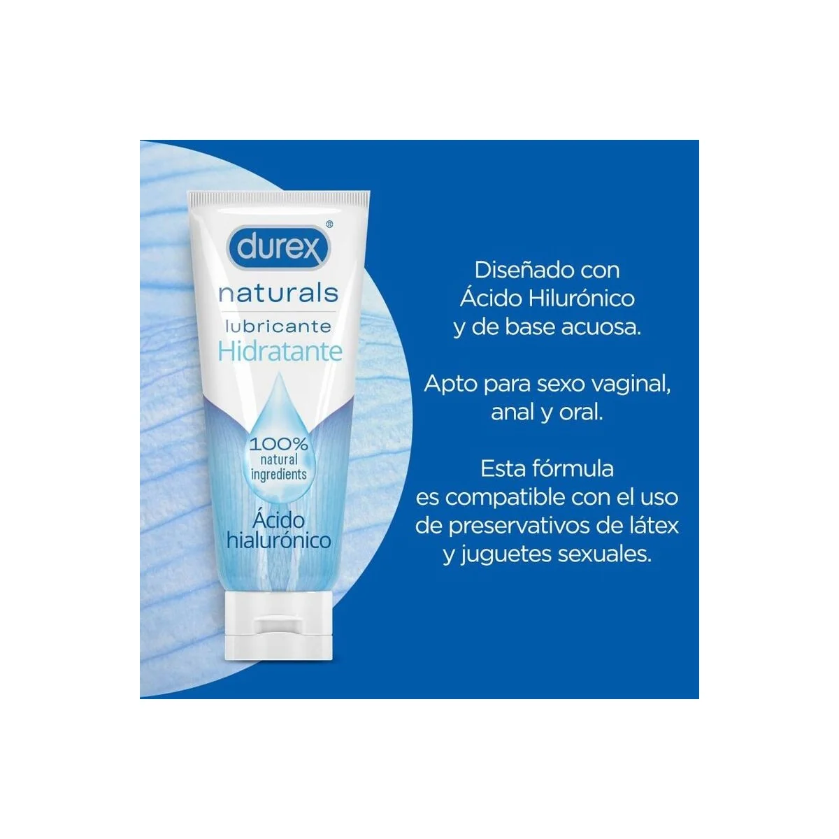 Naturals Feuchtigkeit Schmiermittel 100 ml von Durex Lubes kaufen | Fesselliebe