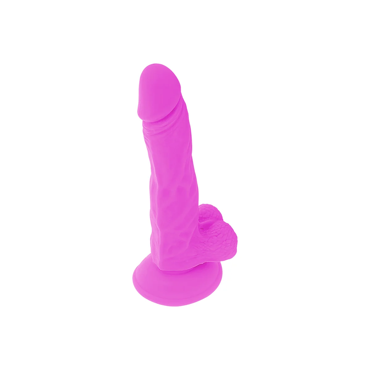 Flexibler Vibrierender Dildo Lila 18 cm -O- 4 cm von Diversia kaufen | Fesselliebe