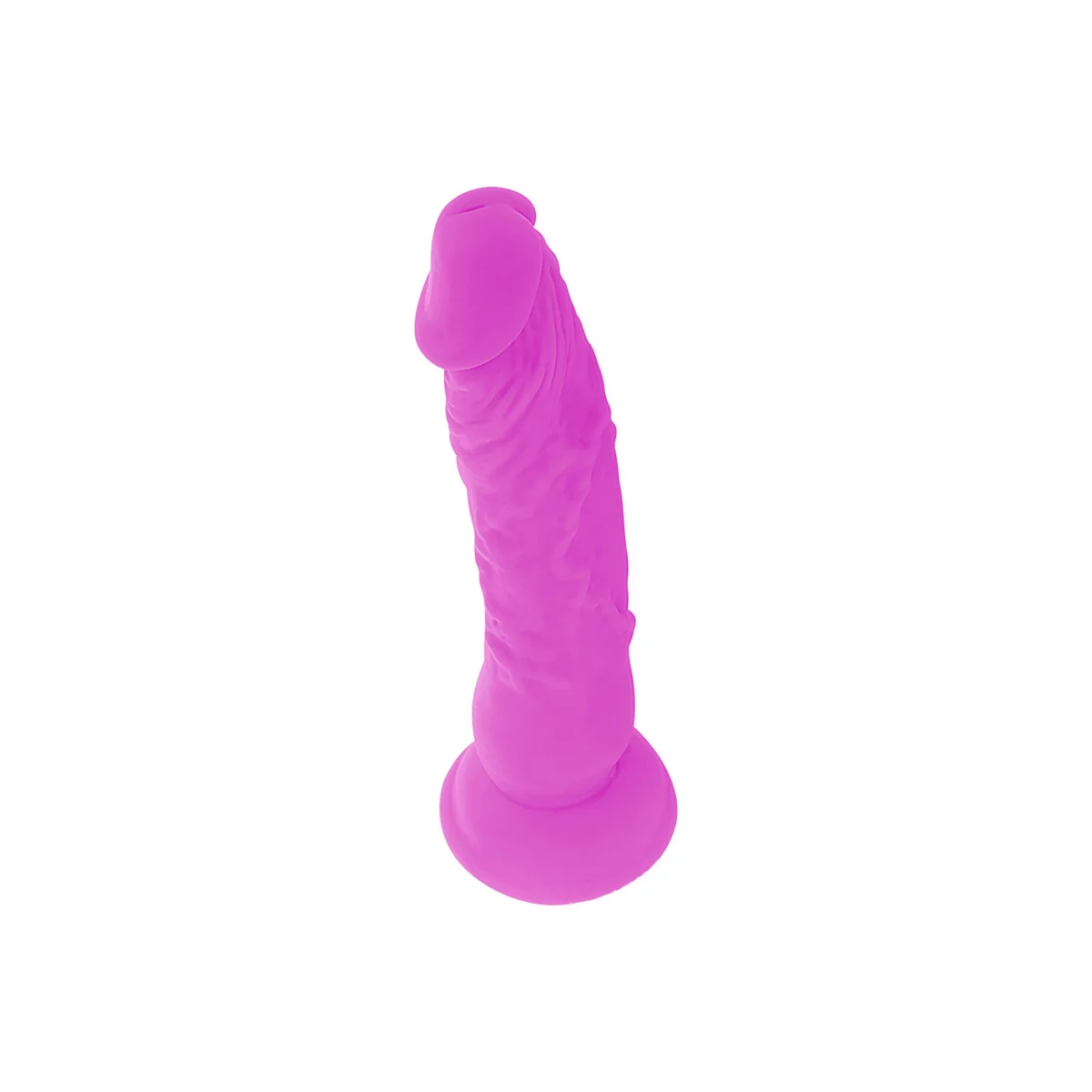 Flexibler Vibrierender Dildo Lila 21 cm -O- 4.9 cm von Diversia kaufen | Fesselliebe