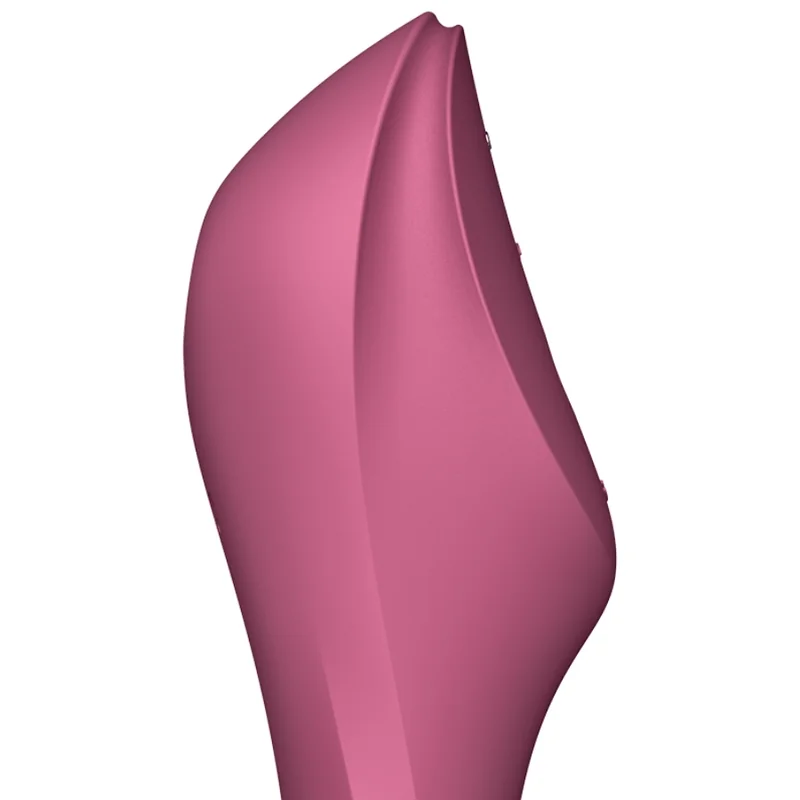 Curvy Trinity 3 Air Pulse Vibrator Rot von Satisfyer Air Pulse kaufen | Fesselliebe 2