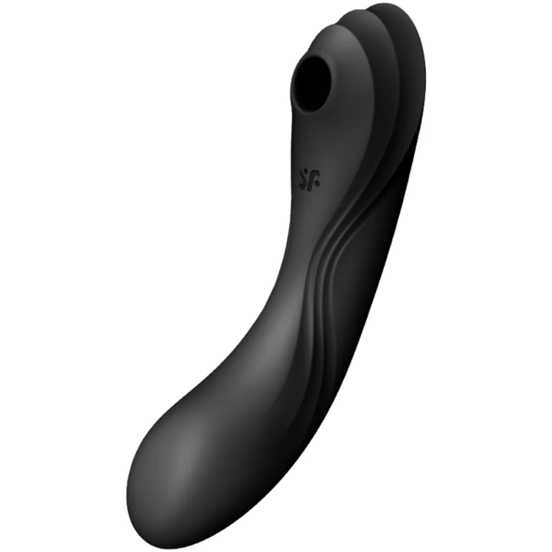 Curvy Trinity 4 Air Pulse Vibrator Schwarz von Satisfyer Air Pulse kaufen | Fesselliebe