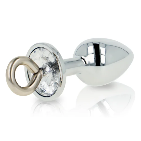 Metall Butt Plug mit Ring von Ohmama Fetish kaufen | Fesselliebe