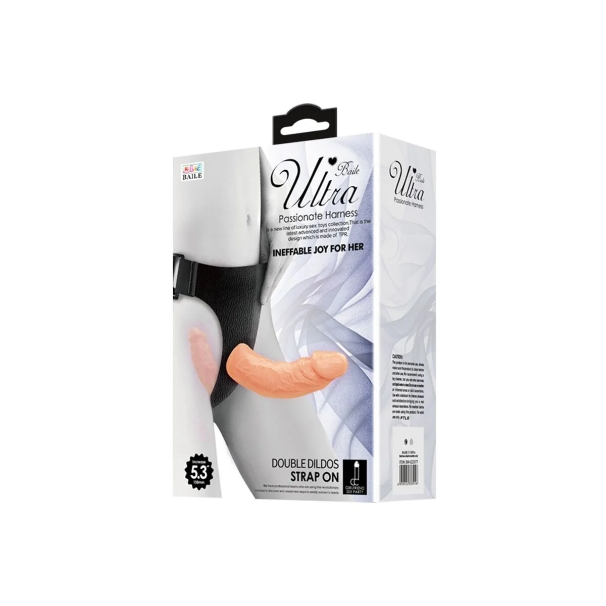 Ultra Leidenschaftlicher Doppelte Dildos mit Geschirr von Baile Harness Collection kaufen | Fesselliebe