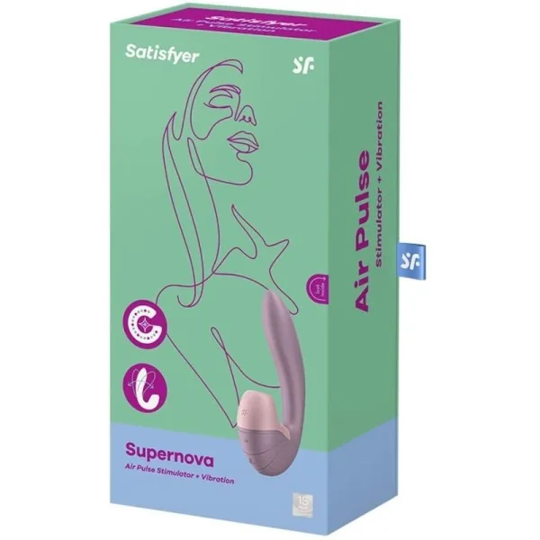Supernova Luftpulsstimulator & Vibration Rosa von Satisfyer Air Pulse kaufen | Fesselliebe