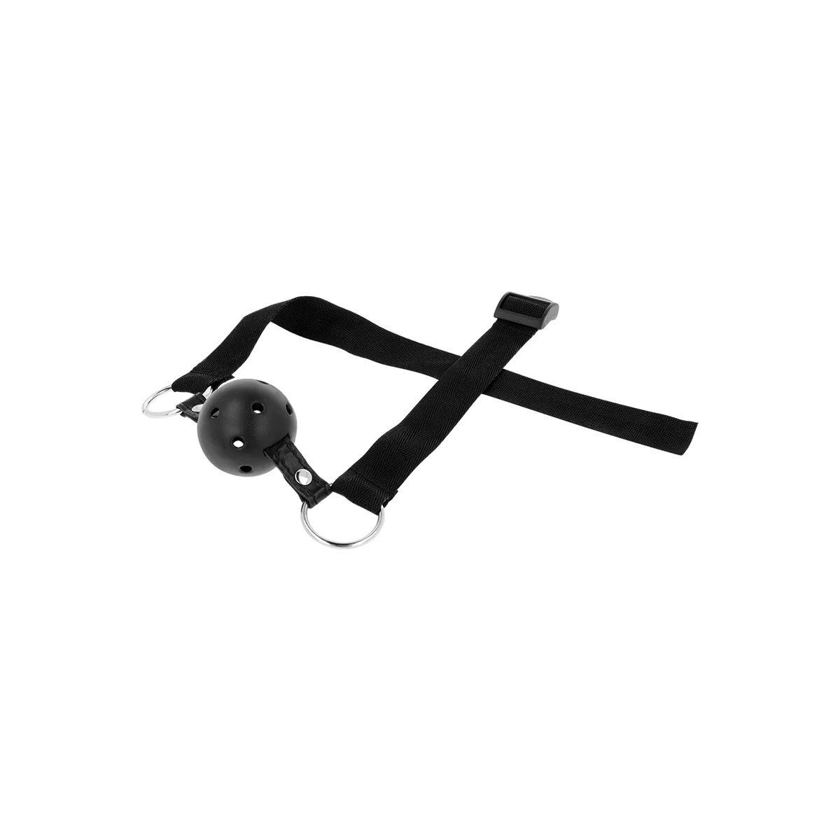 Schwarzer Stoff Atmungsaktiver Ballknebel von Ohmama Fetish kaufen | Fesselliebe