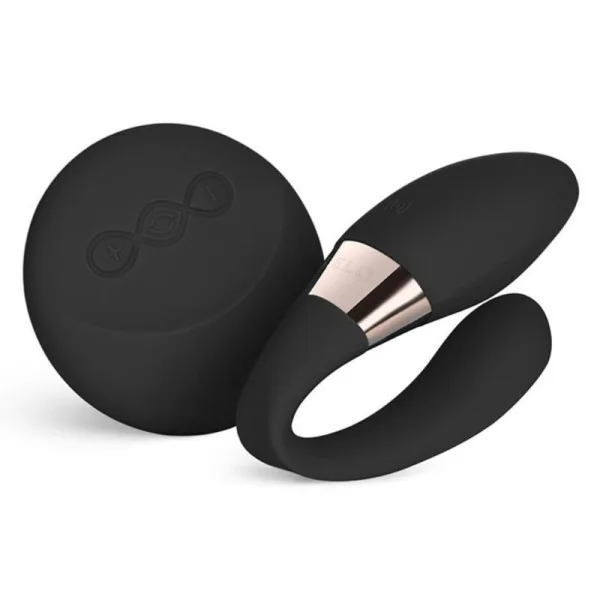 Tiani Duo Schwarzes Paarmassager von Lelo kaufen | Fesselliebe