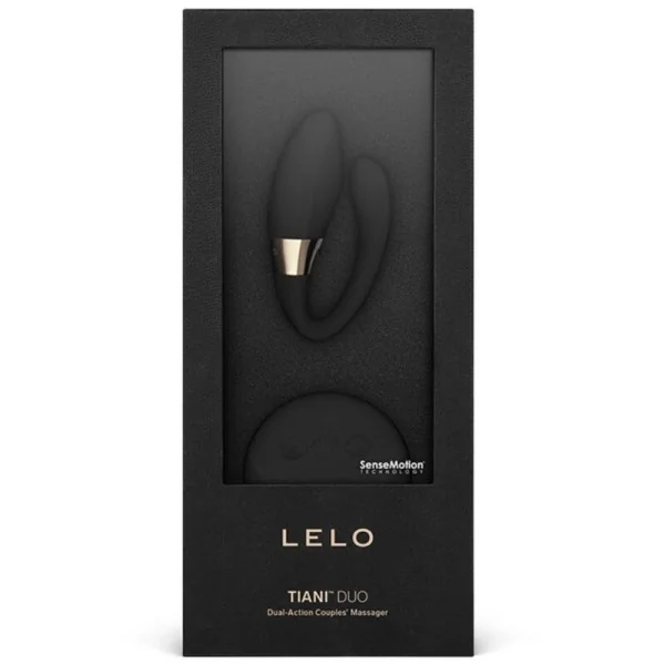 Tiani Duo Schwarzes Paarmassager von Lelo kaufen | Fesselliebe