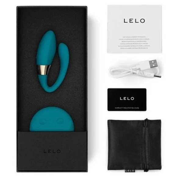 Tiani Duo Blauer Paarmassager von Lelo kaufen | Fesselliebe