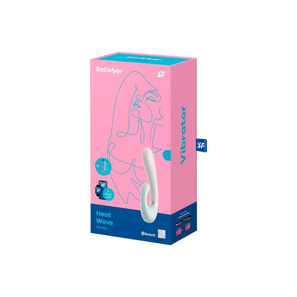 Heat Wave Vibrator App Weiss von Satisfyer Connect kaufen | Fesselliebe