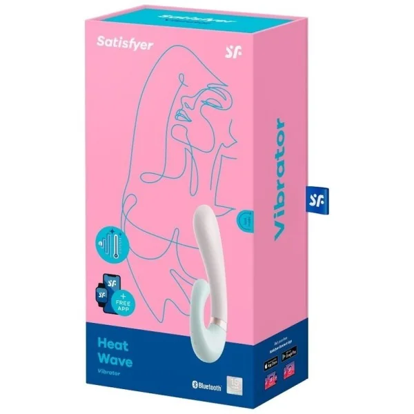 Heat Wave Vibrator App Weiss von Satisfyer Connect kaufen | Fesselliebe