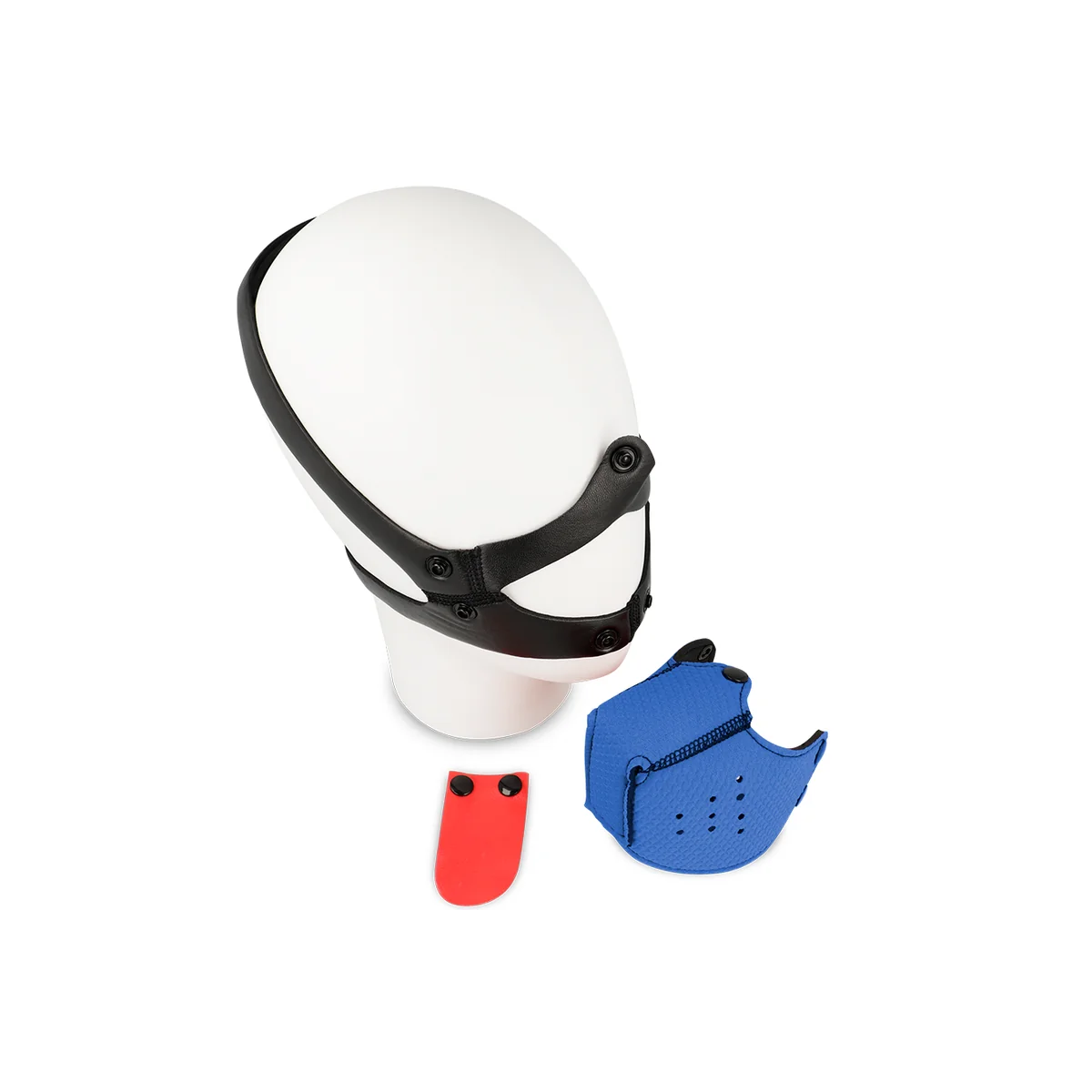Hunde Maulkorb - Blau von Ohmama Fetish kaufen | Fesselliebe