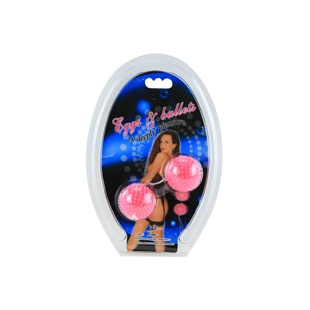 Ein Tiefes Vergnügen. Bälle mit Lila Strukturierung 3.60 cm von Baile Stimulating kaufen | Fesselliebe