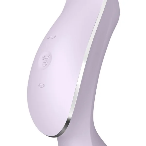 Curvy Trinity 2 Air Pulse Vibrator Lila von Satisfyer Air Pulse kaufen | Fesselliebe