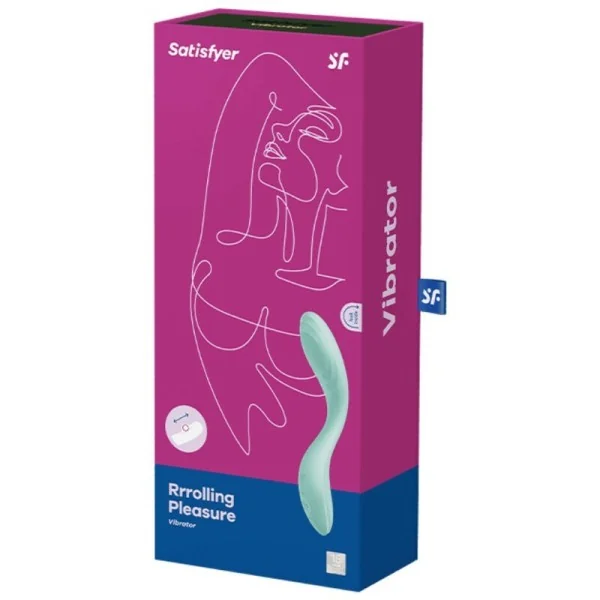 Rrrolling Pleasure Gspot Vibrator Grün von Satisfyer Vibrator kaufen | Fesselliebe