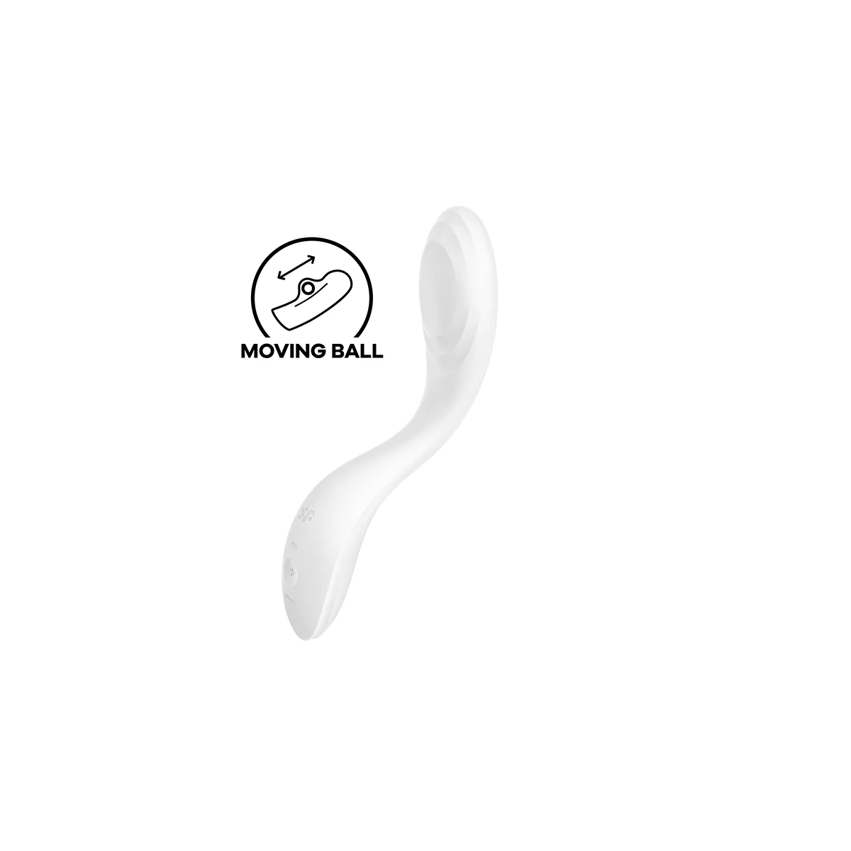 Rrrolling Pleasure Gspot Vibrator Weiss von Satisfyer Vibrator kaufen | Fesselliebe