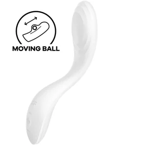 Rrrolling Pleasure Gspot Vibrator Weiss von Satisfyer Vibrator kaufen | Fesselliebe