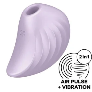 Pearl Diver Air Pulse Stimulator & Vibrator Violett von Satisfyer Air Pulse kaufen | Fesselliebe