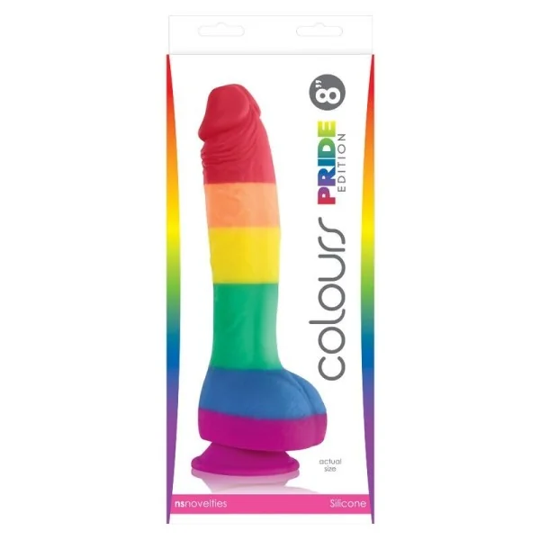 Lgbt Flag Dildo 19 cm von Pride kaufen | Fesselliebe