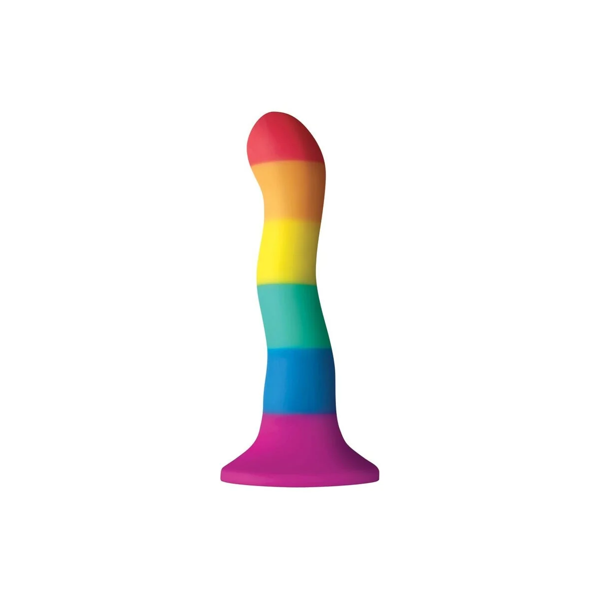 Lgbt Flagge Dildo Welle 17 cm von Pride kaufen | Fesselliebe