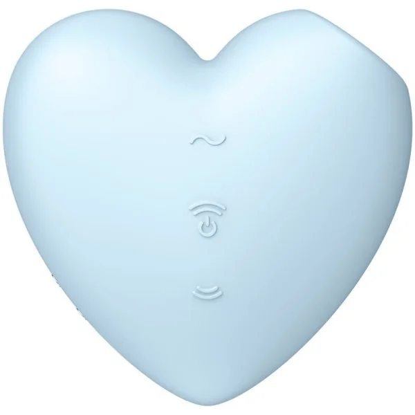 Cutie Heart Air Pulse Stimulator & Vibrator Blau von Satisfyer Air Pulse kaufen | Fesselliebe
