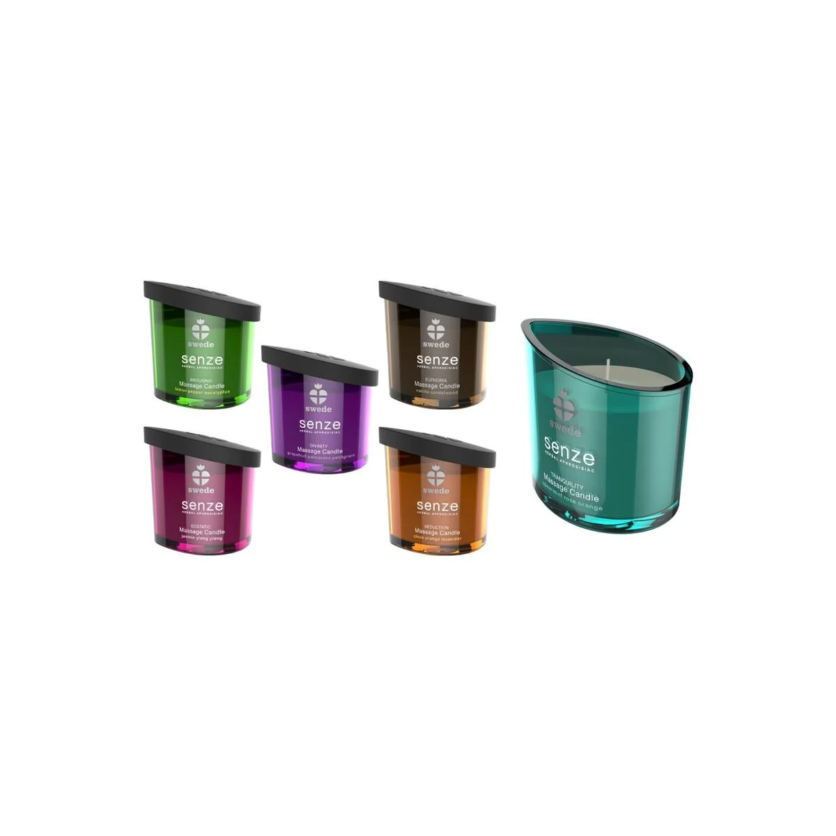 Senze Ecstatische Massagekerze - Jasmin, Ylang Ylang von Swede kaufen | Fesselliebe