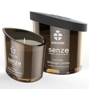 Senze Euphoria Massagekerze - Vanille, Sandelholz von Swede kaufen | Fesselliebe