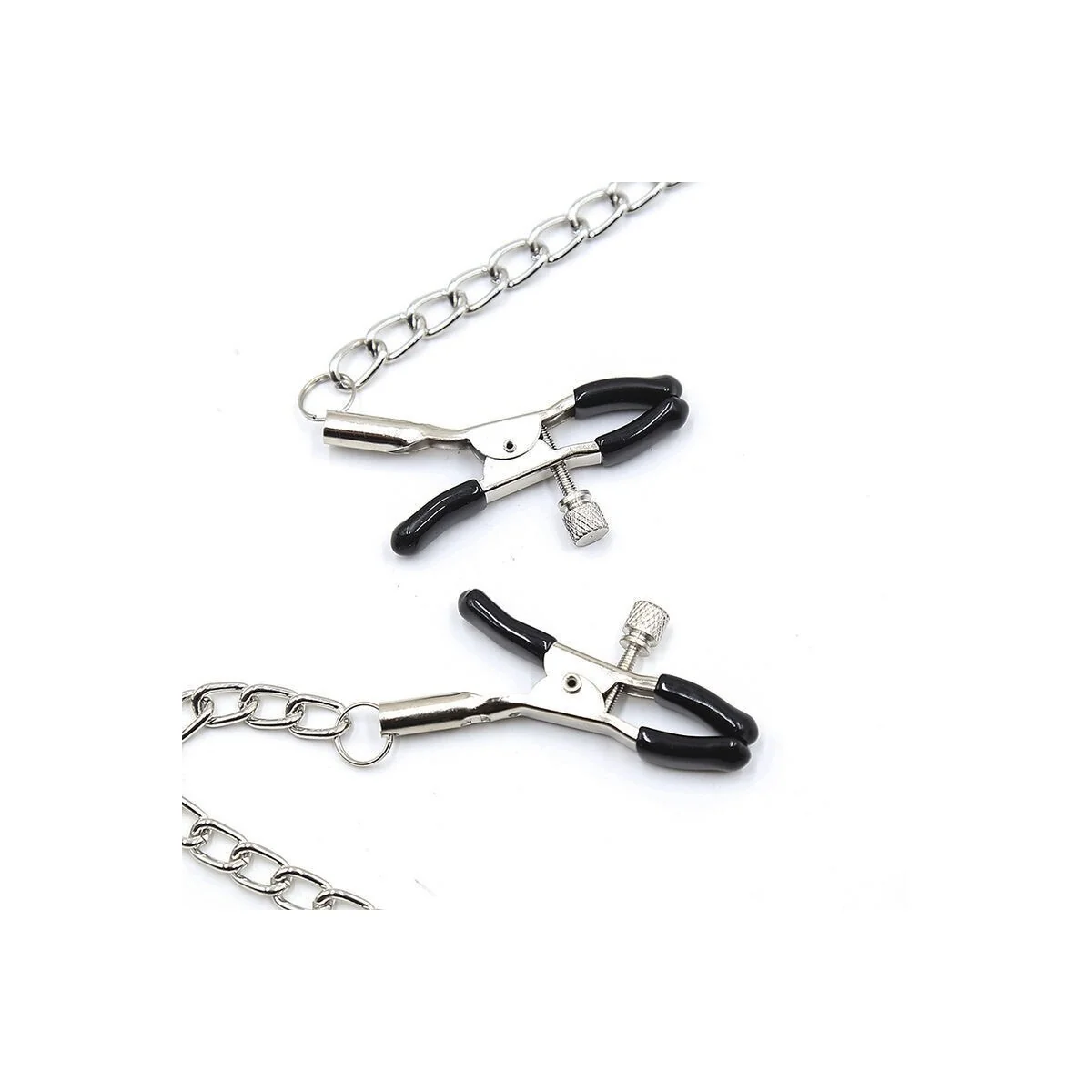 Black Ball Gag With Nipple Clamps von Ohmama Fetish kaufen | Fesselliebe