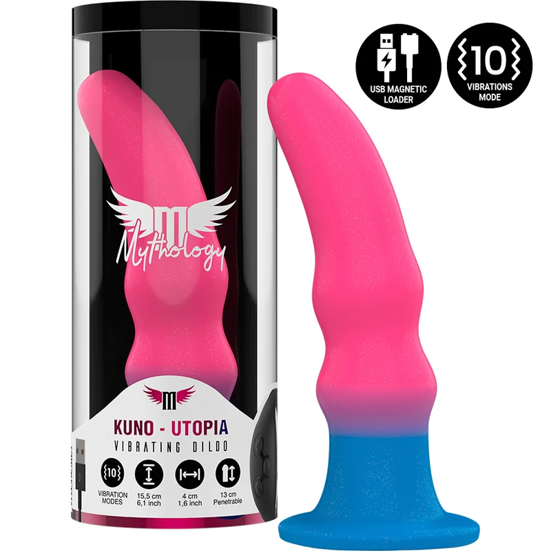 Kuno Utopia Dildo M - Vibrator Kompatibel mit Watchme Wireless Technology von Mythology Fantasy Dildo kaufen | Fesselliebe