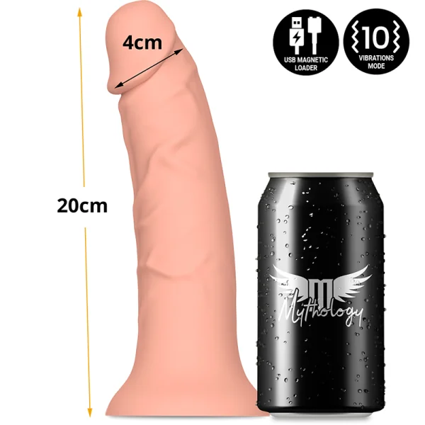 Asher Original Dildo M - Vibrator Kompatibel mit Watchme Wireless Technology von Mythology Fantasy Dildo kaufen | Fesselliebe