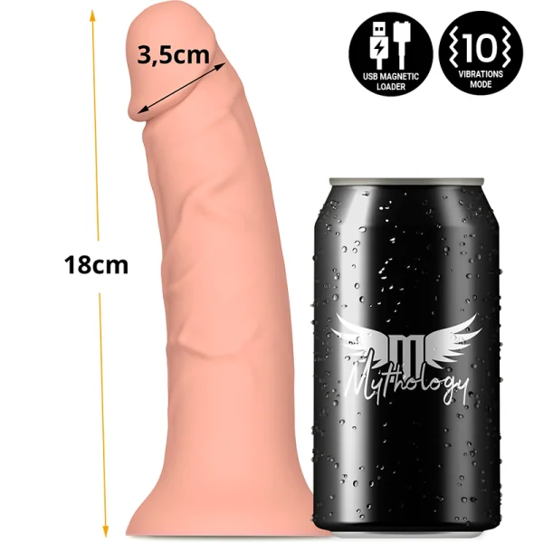 Asher Original Dildo S - Vibrator Kompatibel mit Watchme Wireless Technology von Mythology Fantasy Dildo kaufen | Fesselliebe