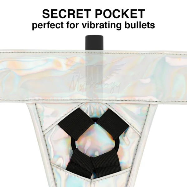 Fantasy-Geschirr - Schillerndes Geschirr L/XL von Mythology Fantasy Harness kaufen | Fesselliebe