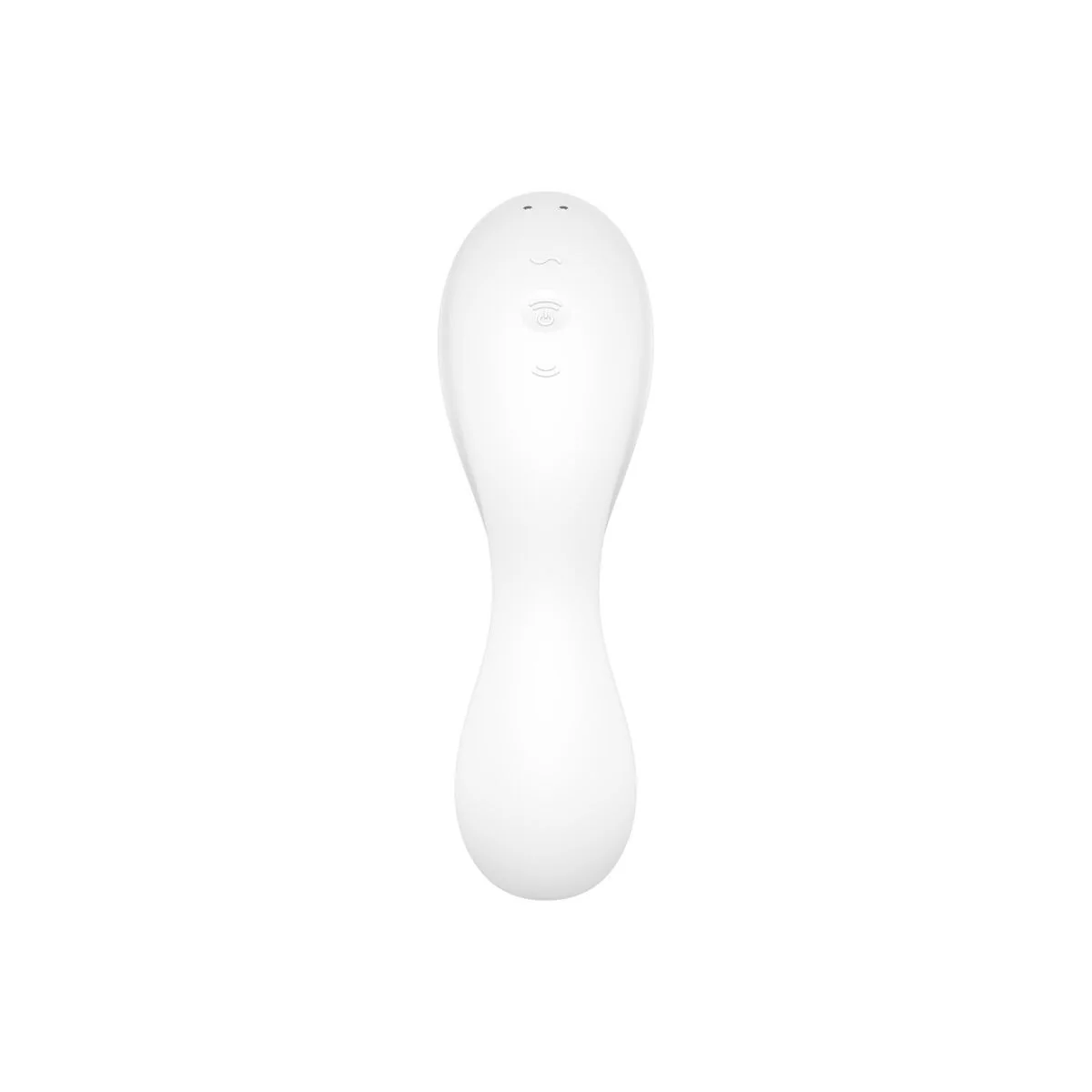 Curvy Trinity 5 Air Pulse Stimulator & Vibrator App Weiss von Satisfyer Connect kaufen | Fesselliebe