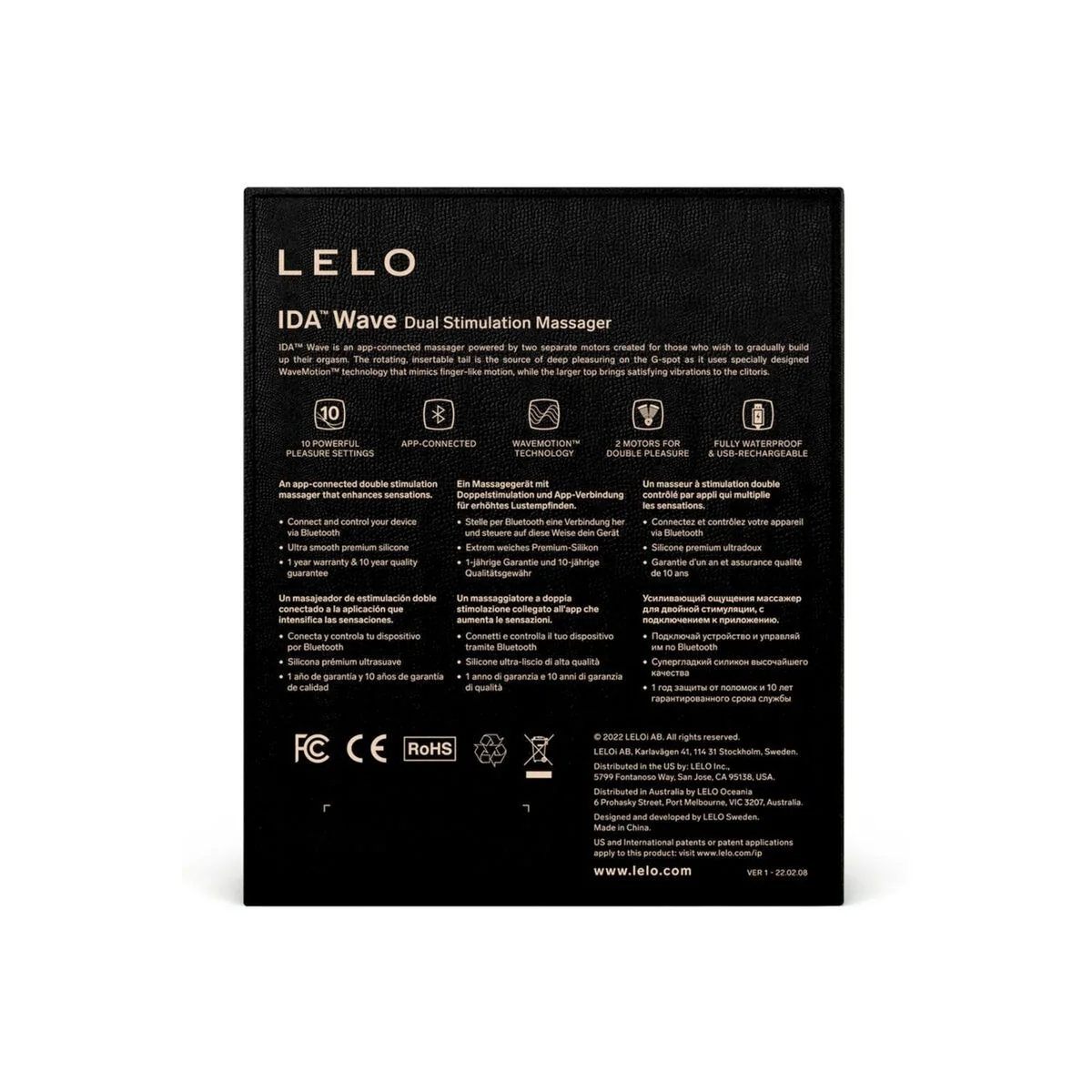 Ida Wave Coral Paare Massager von Lelo kaufen | Fesselliebe