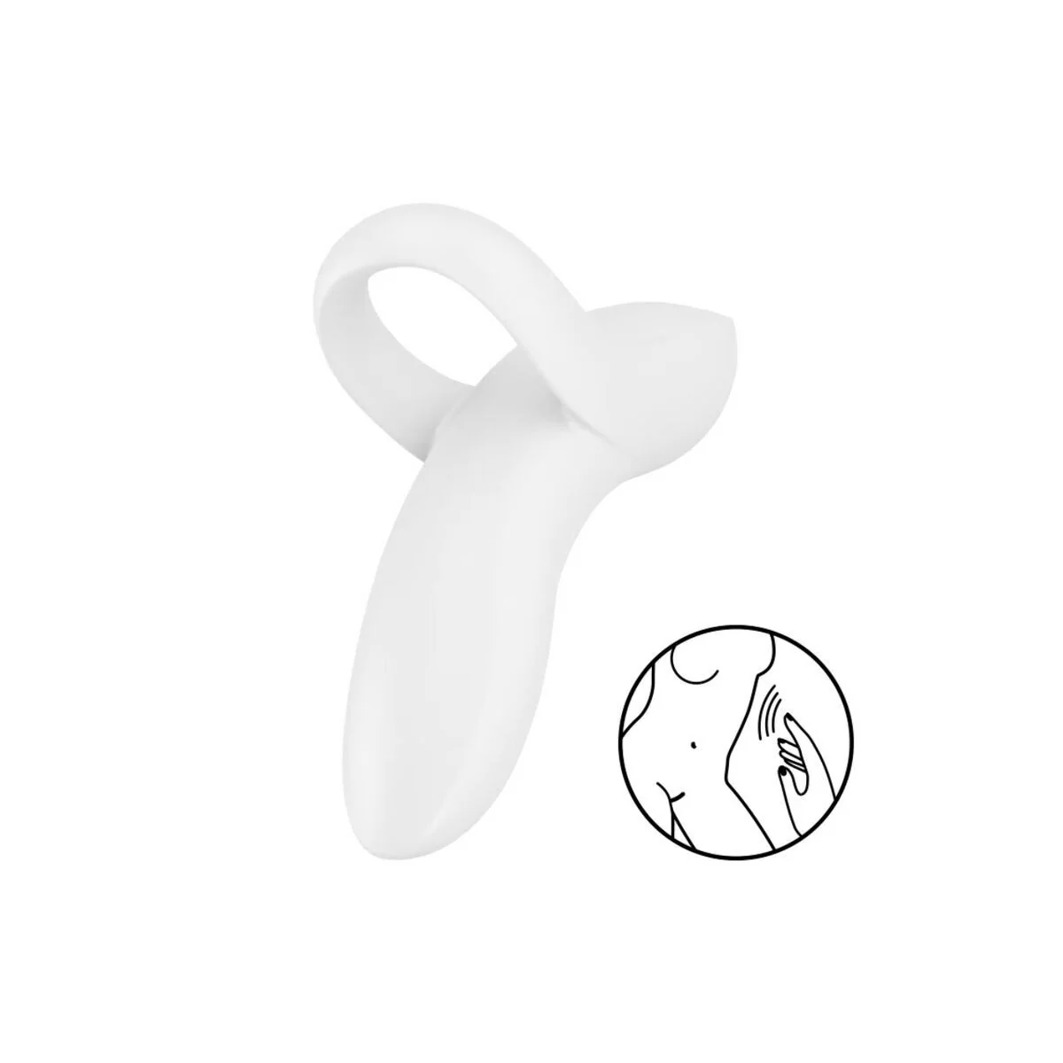 Bold Lover Fingervibrator Weiss von Satisfyer Vibrator kaufen | Fesselliebe