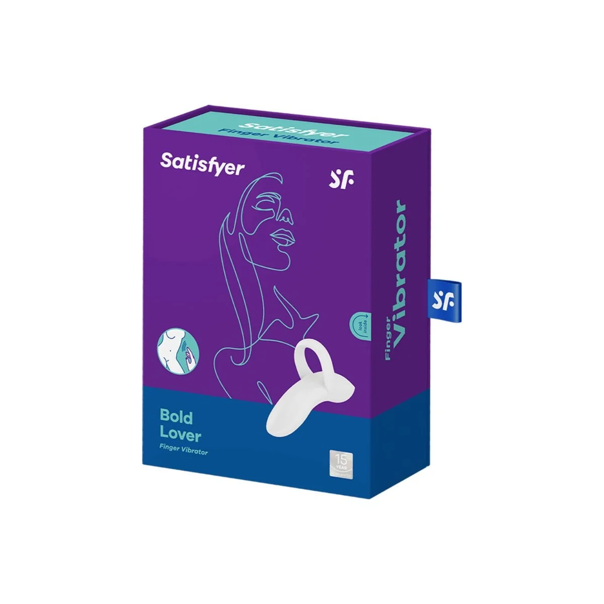 Bold Lover Fingervibrator Weiss von Satisfyer Vibrator kaufen | Fesselliebe