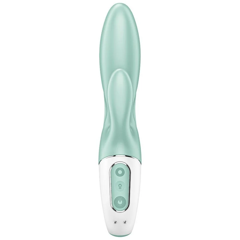 Air Pump Bunny 5+ Aufblasbare Kaninchenvibrator-App Grün von Satisfyer Connect kaufen | Fesselliebe 2