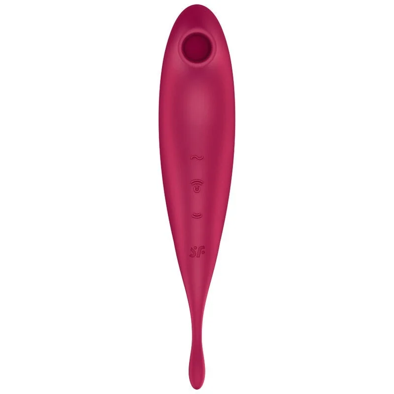 Twirling Pro+ Air Pulse Stimulator & Vibrator App Rot von Satisfyer Connect kaufen | Fesselliebe 2
