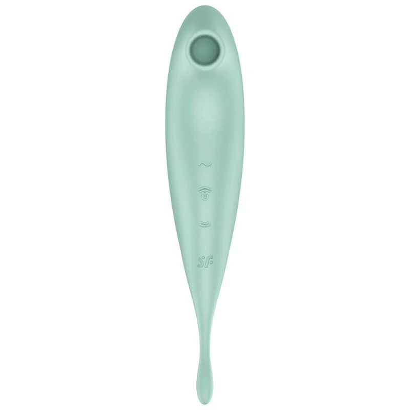Twirling Pro+ Air Pulse Stimulator & Vibrator App Grün von Satisfyer Connect kaufen | Fesselliebe 2