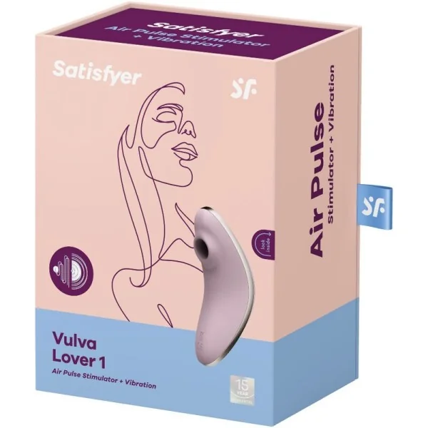 Vulva Lover 1 Luftpulsstimulator & Vibrator Violett von Satisfyer Air Pulse kaufen | Fesselliebe