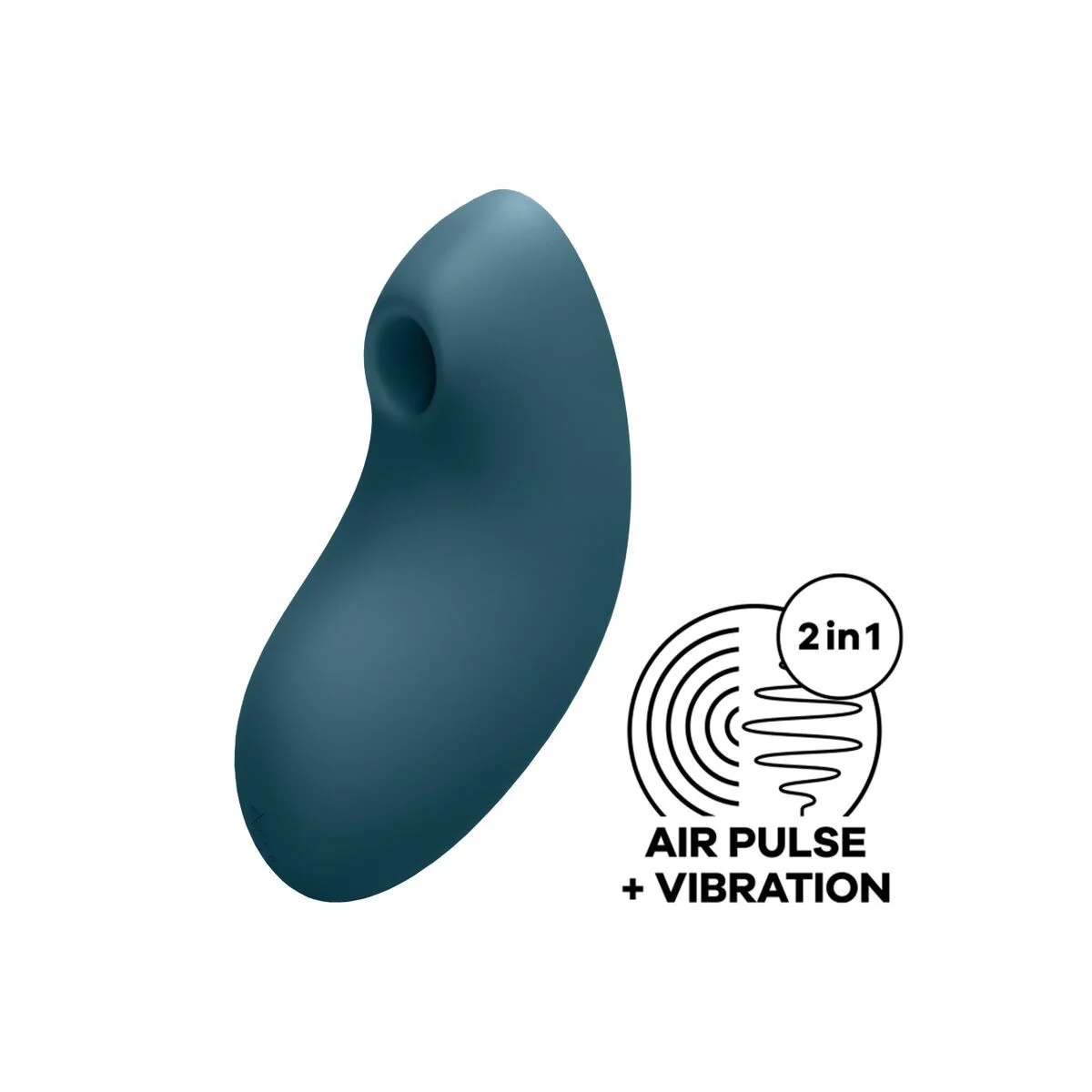 Vulva Lover 2 Luftpulsstimulator & Vibrator Blau von Satisfyer Air Pulse kaufen | Fesselliebe
