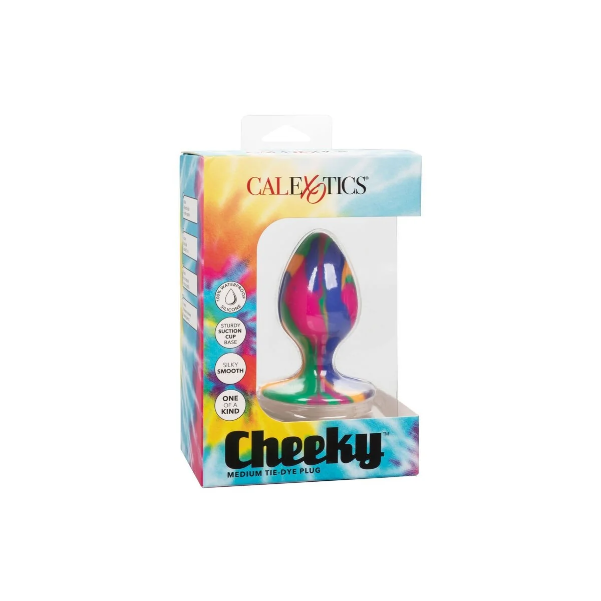 Cheeky Medium Tie-Dye Plug Anal von Calexotics kaufen | Fesselliebe