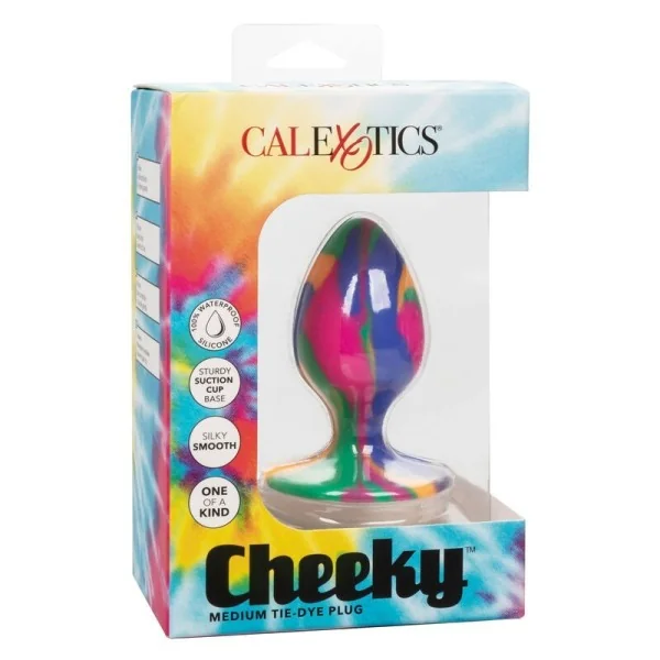 Cheeky Medium Tie-Dye Plug Anal von Calexotics kaufen | Fesselliebe