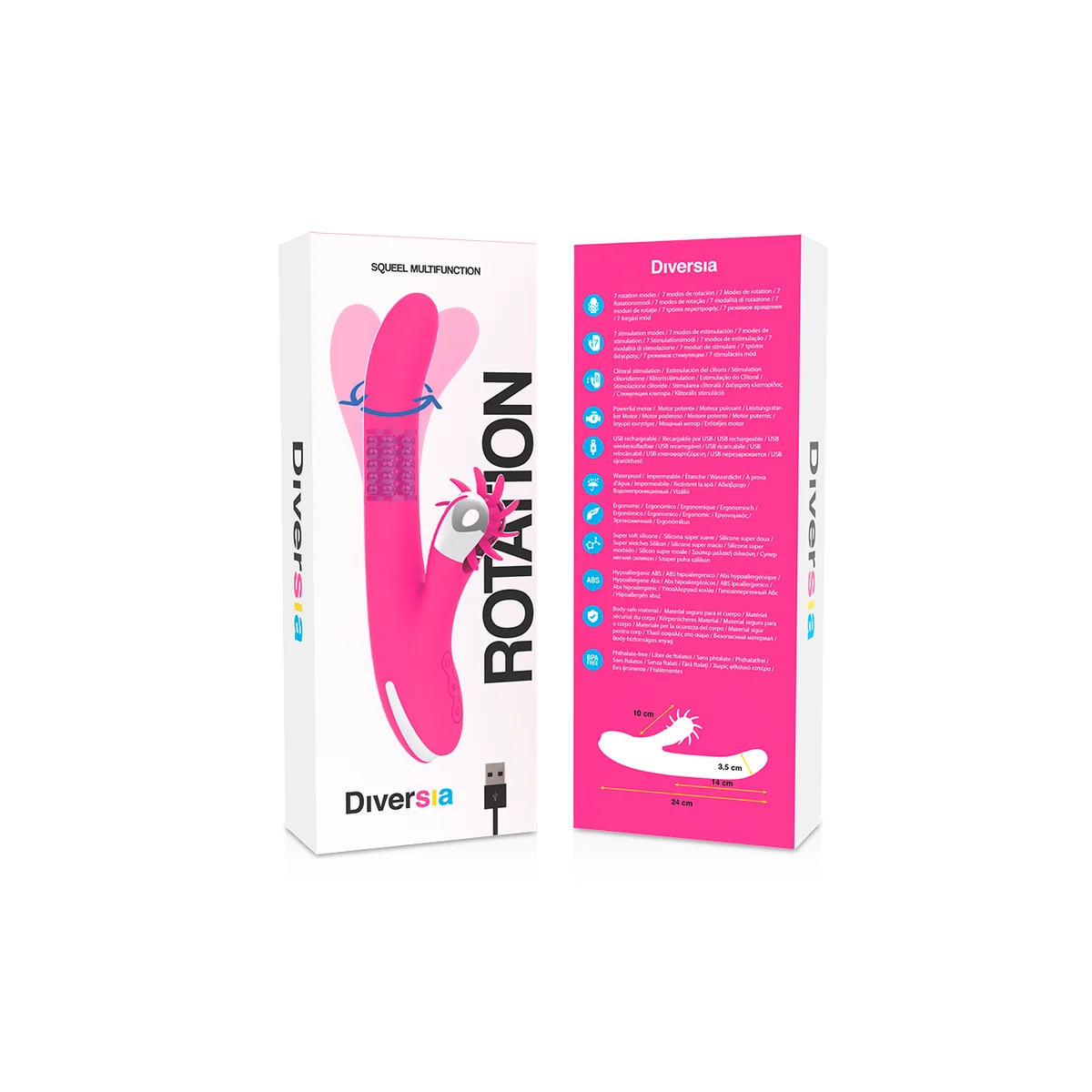 Hschen Rotation 24 cm von Diversia kaufen | Fesselliebe