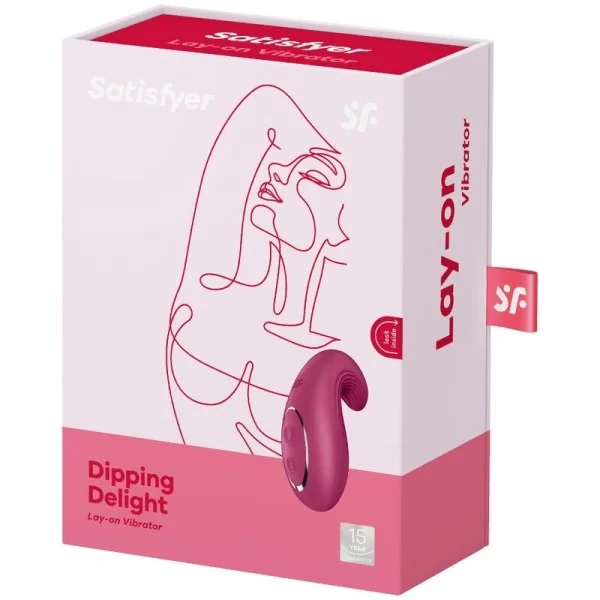 Dipping Delight Auflegvibrator Rot von Satisfyer Layons kaufen | Fesselliebe