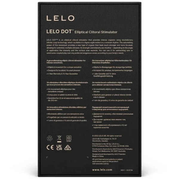 Dot Klitoristimulator - Aqua von Lelo kaufen | Fesselliebe