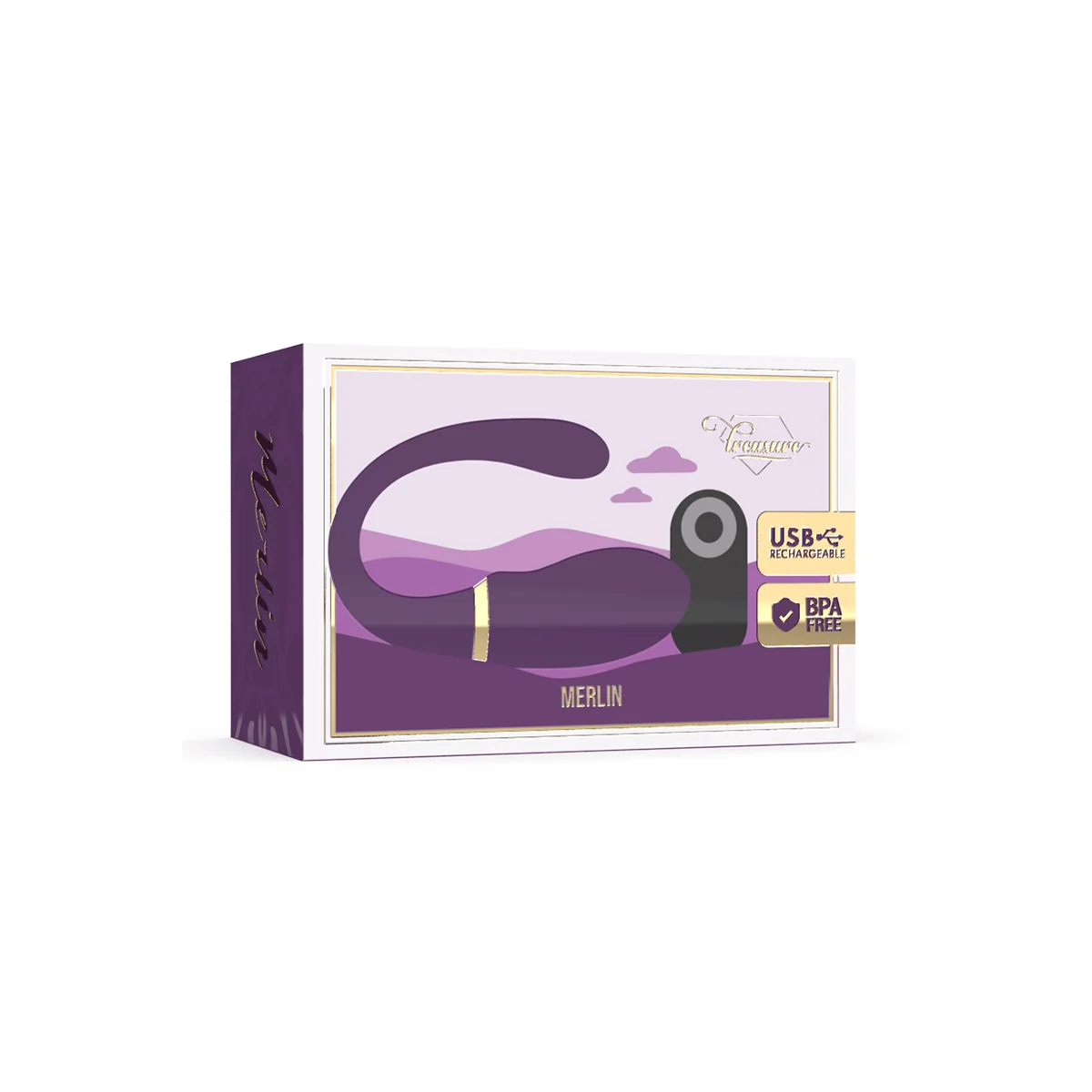 Merlin Double Couple Vibrator mit Fernbedienung von Treasure kaufen | Fesselliebe