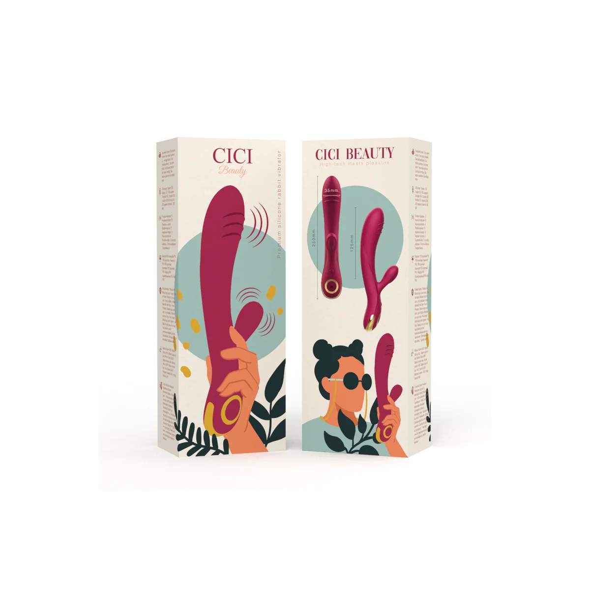 Premium Silikon Kaninchen Vibrator von Cici Beauty kaufen | Fesselliebe